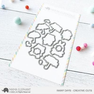 Mama Elephant Creative Cuts - Rainy Days